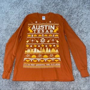 Austin Texas “ugly sweater” long sleeve